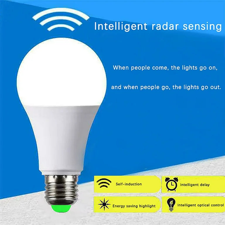 Motion and Night Sensor LED Bulb